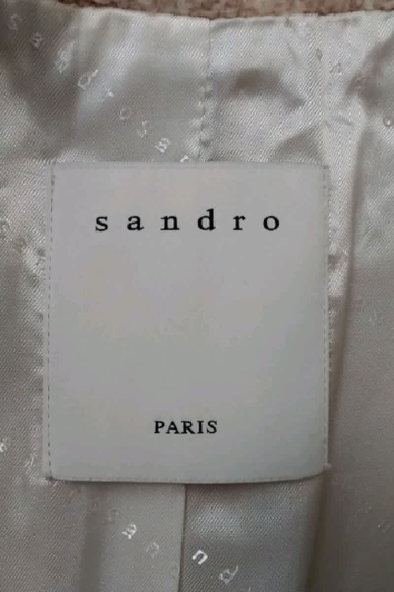 Blazer Sandro Rose en Coton