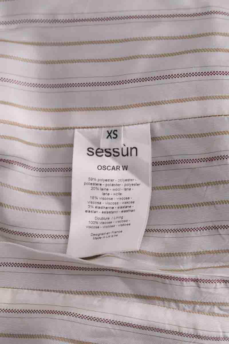 Blazer Sessun Oscar W Gris en Synthétique