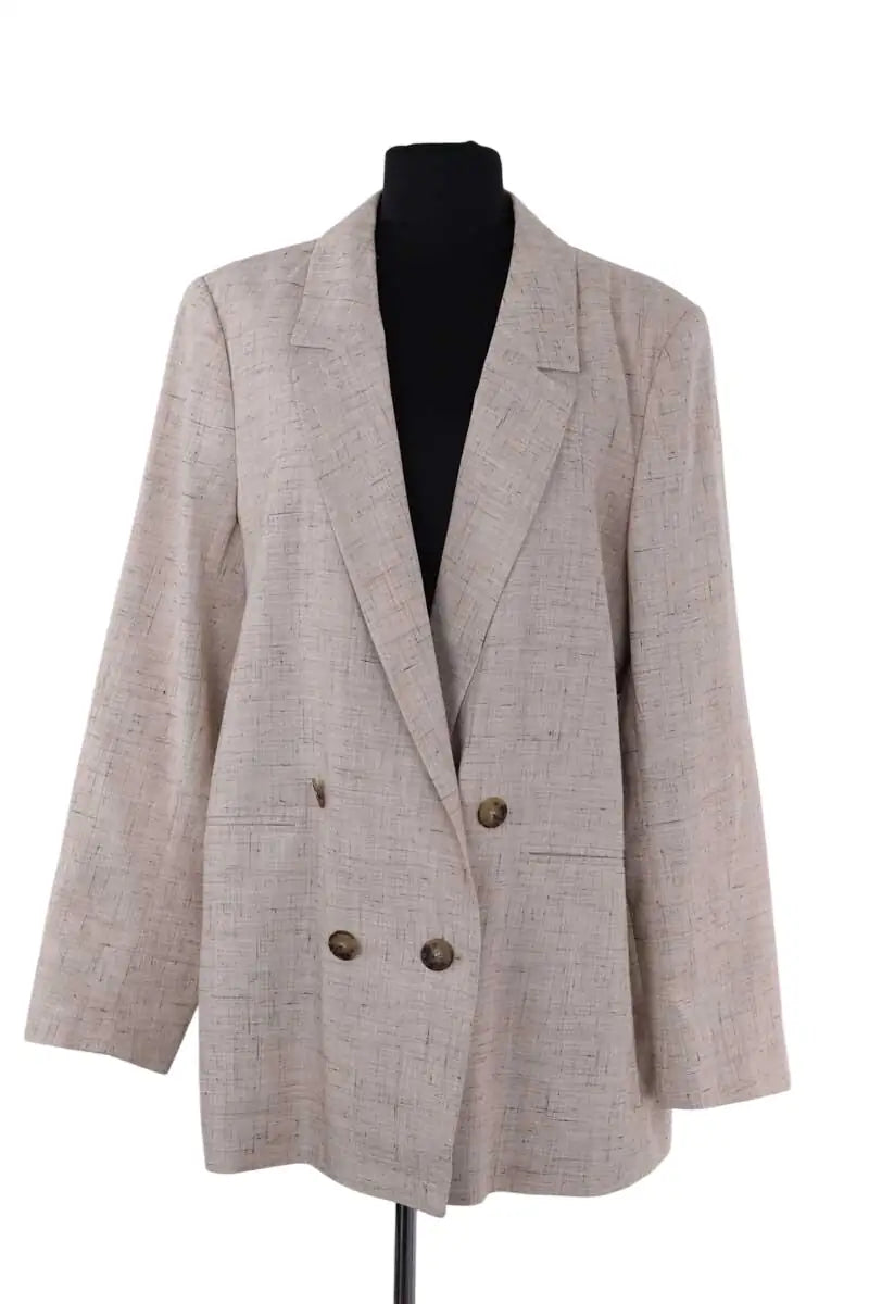 Blazer Sézane Beige en Viscose, taille XXL - Seconde Main