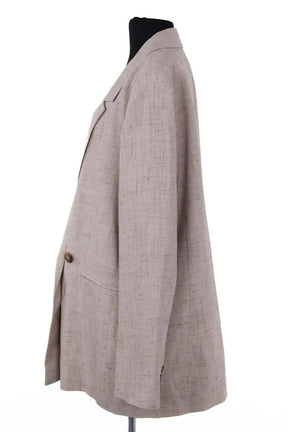 Blazer Sézane Beige en Viscose