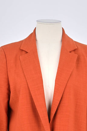 Blazer Sézane Orange en Viscose