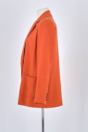 Blazer Sézane Orange en Viscose