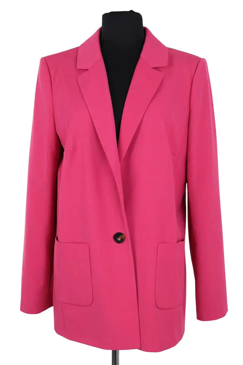 Blazer Sézane Rose en Synthétique, taille M - Seconde Main