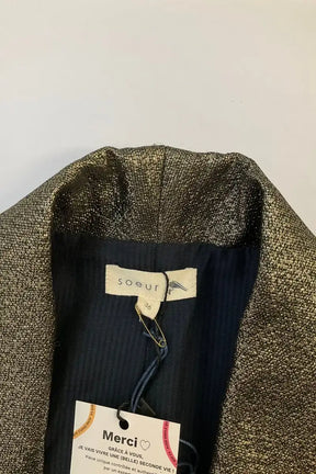 Blazer Soeur Doré en Coton