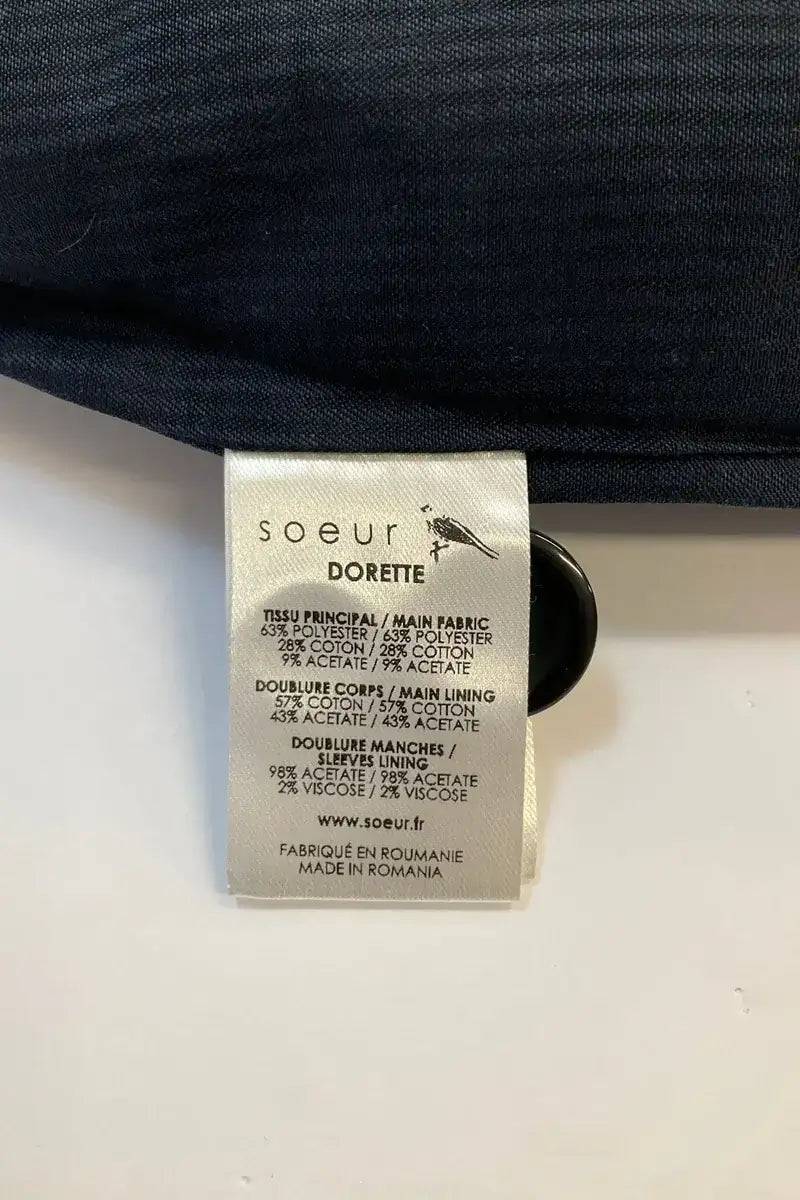 Blazer Soeur Doré en Coton