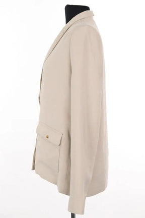 Blazer Songe Lab Beige en Viscose