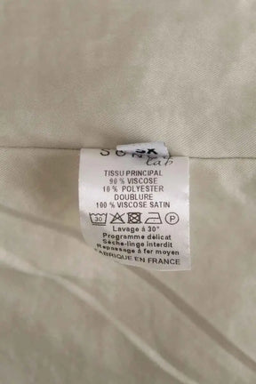 Blazer Songe Lab Beige en Viscose