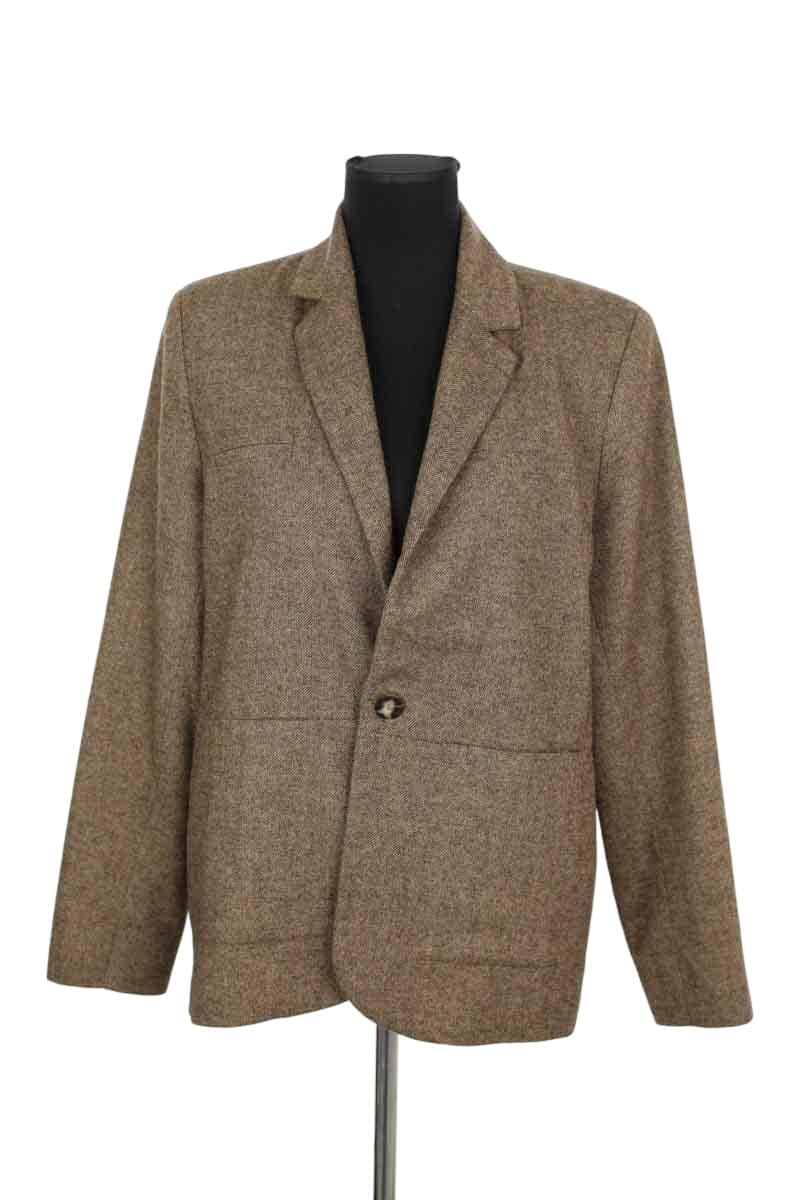 Blazer Songe Lab Marron en Polyester, taille XS - Seconde Main