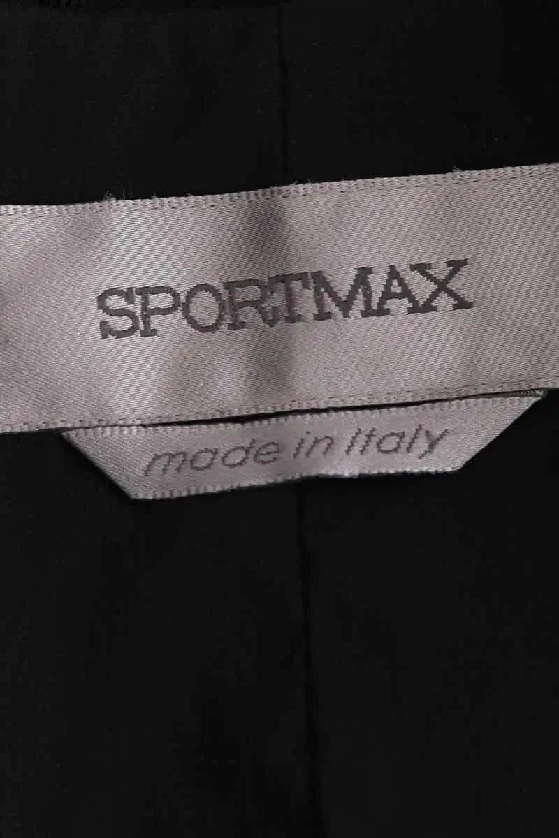 Blazer Sportmax Noir en Coton