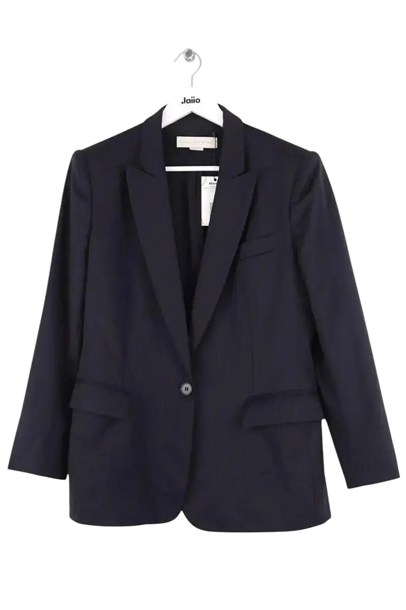 Blazer Stella McCartney Noir en Laine, taille XXL - Seconde Main
