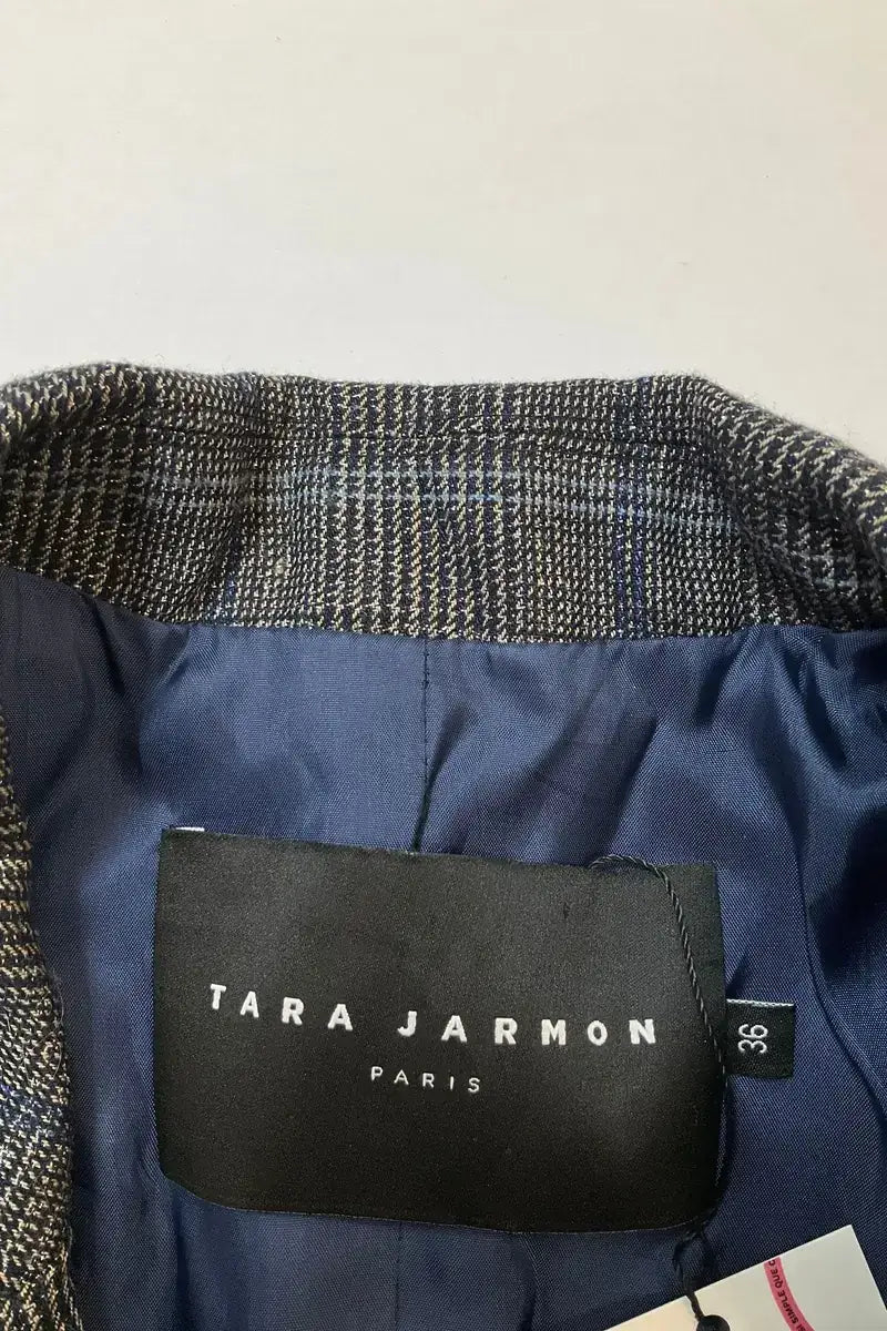 Blazer Tara Jarmon Anthracite en Laine