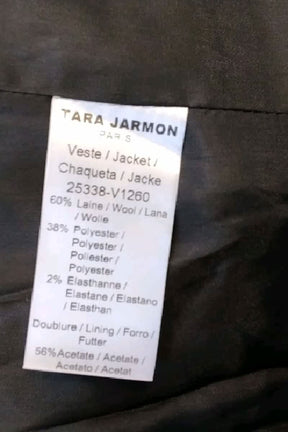 Blazer Tara Jarmon Gris en Laine