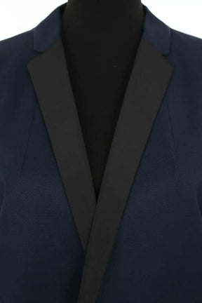 Blazer Tara Jarmon Marine en Coton