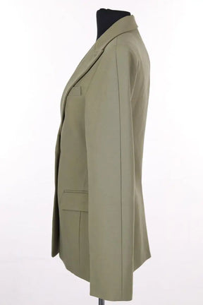 Blazer The Frankie Shop Colette hourglass blazer Vert en Coton