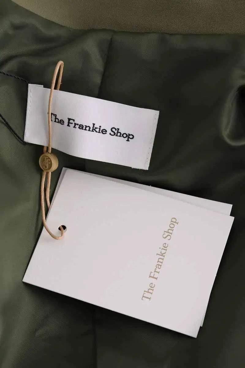 Blazer The Frankie Shop Colette hourglass blazer Vert en Coton