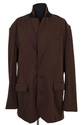 Blazer The Frankie Shop Marron en Synthétique, taille TU - Seconde Main