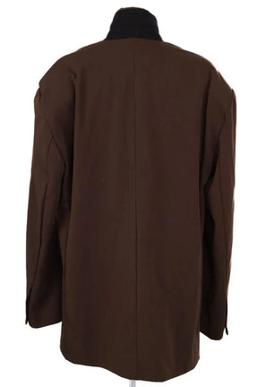 Blazer The Frankie Shop Marron en Synthétique
