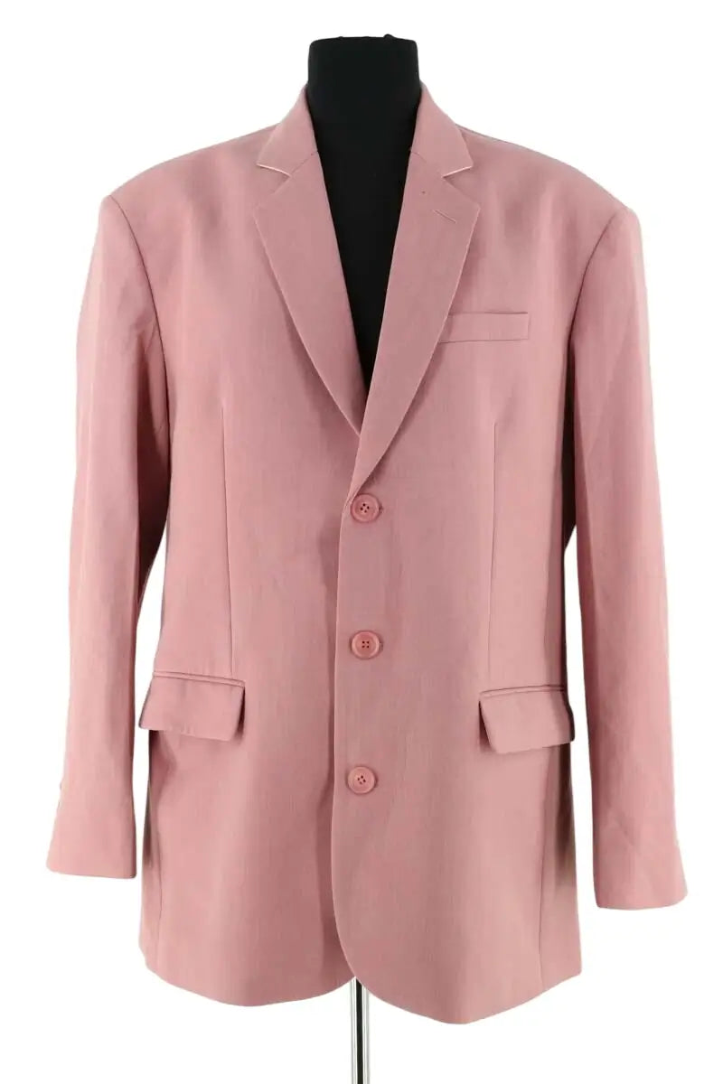 Blazer The Frankie Shop Rose en Synthétique, taille S - Seconde Main