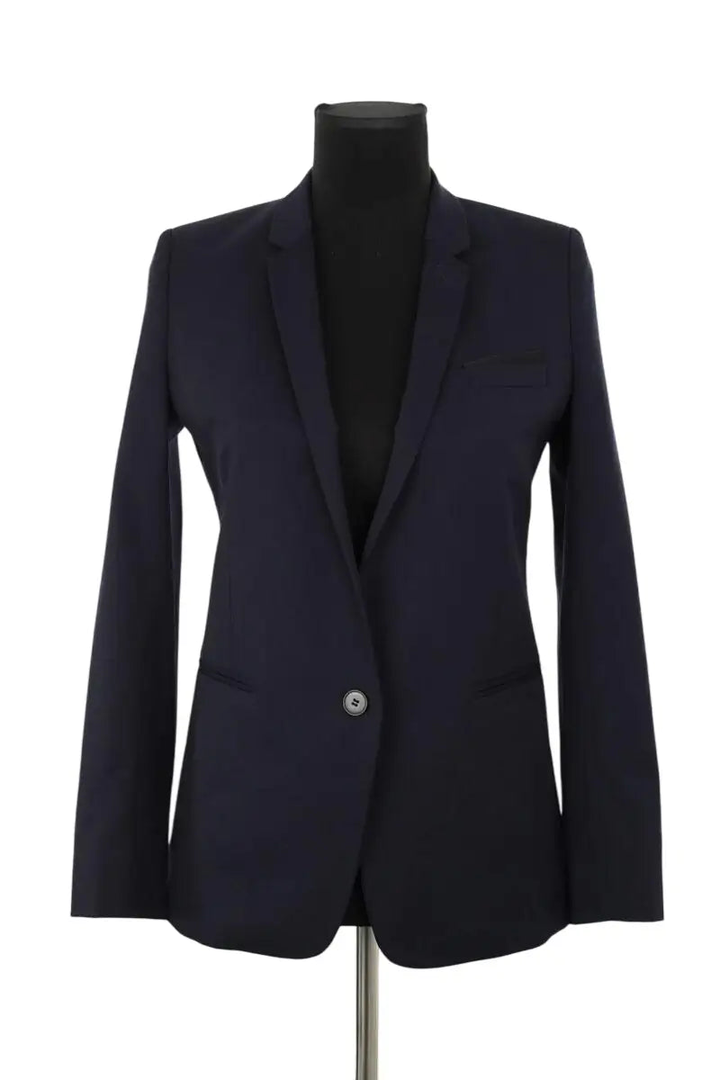 Blazer The Kooples Bleu en Laine, taille XS - Seconde Main