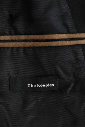 Blazer The Kooples Camel en Laine