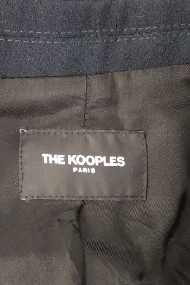 Blazer The Kooples Marine en Polyester