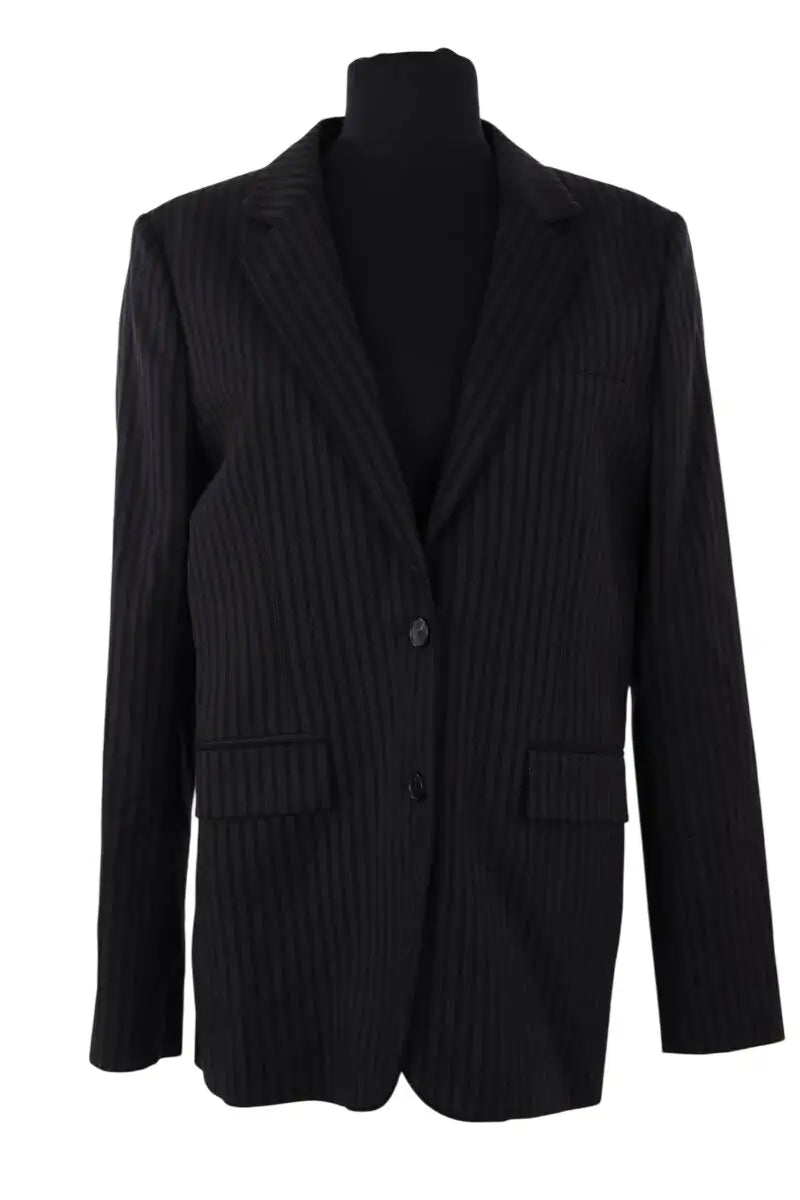 Blazer The Kooples Noir en Laine, taille M - Seconde Main