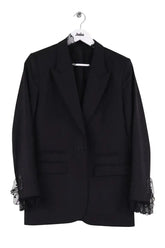 Blazer The Kooples Noir en Laine, taille S - Seconde Main
