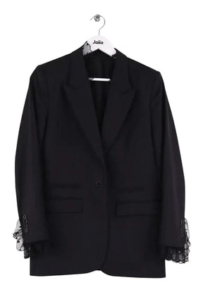 Blazer The Kooples Noir en Laine, taille S - Seconde Main