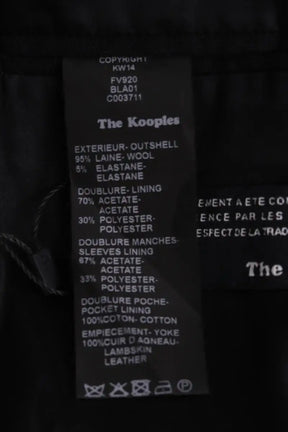 Blazer The Kooples Noir en Laine