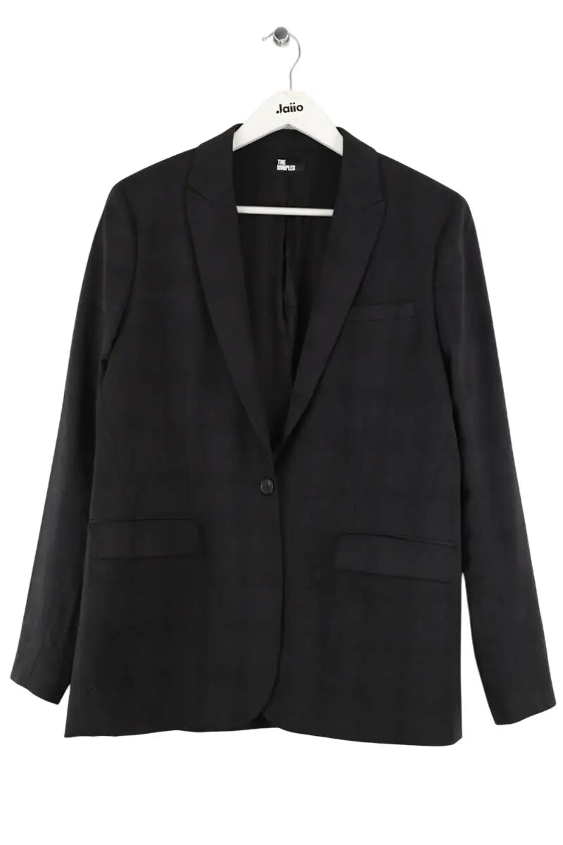 Blazer The Kooples Noir en Viscose, taille XL - Seconde Main