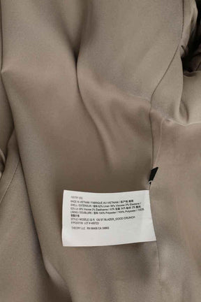 Blazer Theory Beige en Lin