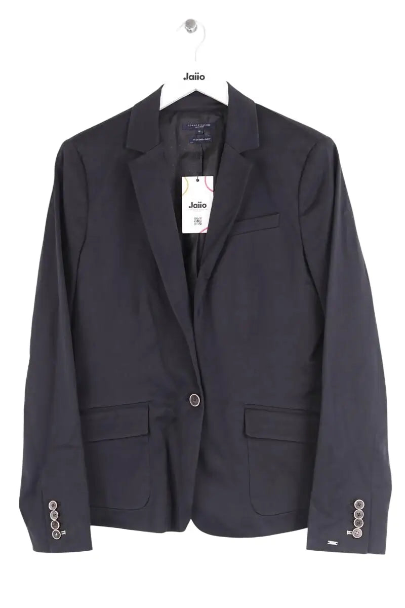 Blazer Tommy Hilfiger Marine en Coton, taille XL - Seconde Main