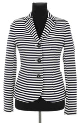 Blazer Tommy Hilfiger Marine en Coton, taille XS - Seconde Main