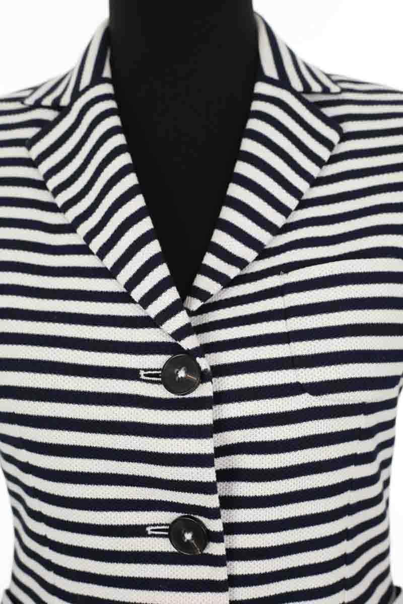 Blazer Tommy Hilfiger Marine en Coton
