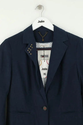 Blazer Tommy Hilfiger Marine en Coton