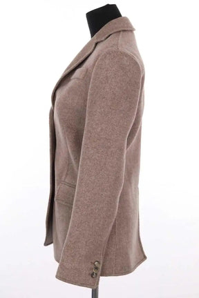 Blazer Tory Burch Beige en Laine