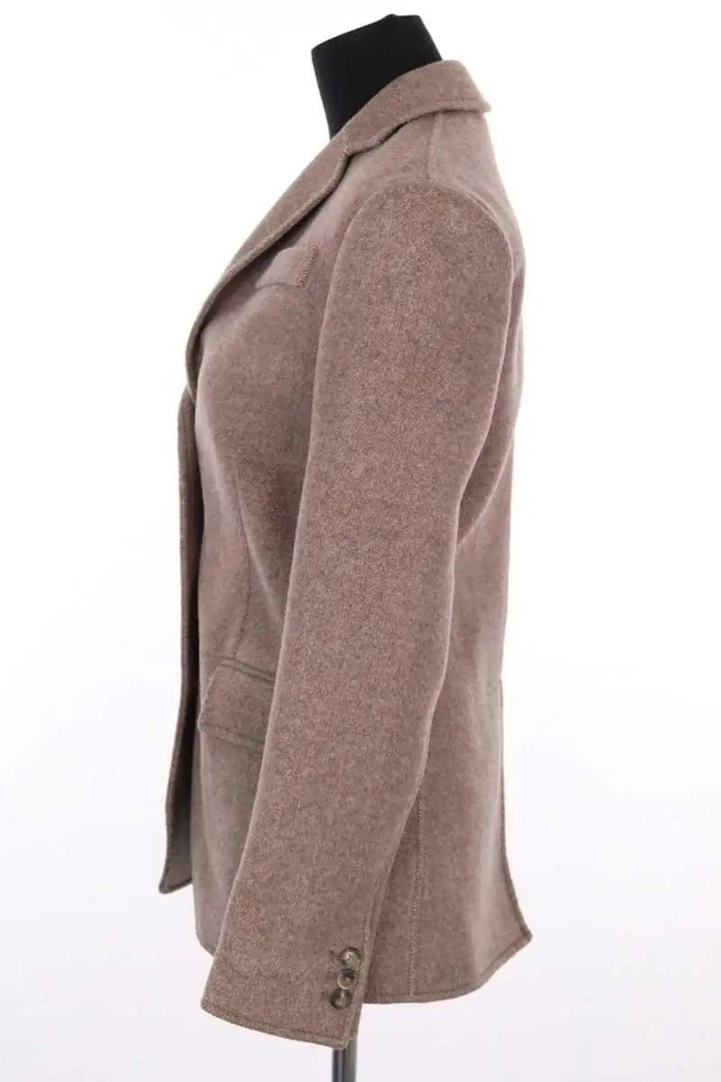 Blazer Tory Burch Beige en Laine