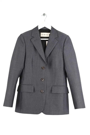 Blazer Tory Burch Gris en Laine, taille XS - Seconde Main