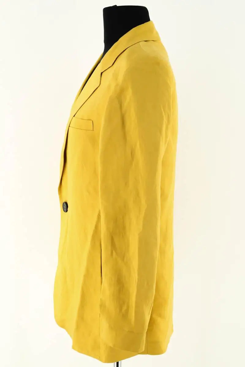 Blazer Vanessa Bruno Jaune en Lin