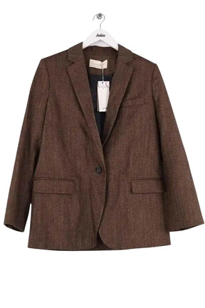 Blazer Vanessa Bruno Marron en Laine, taille M - Seconde Main