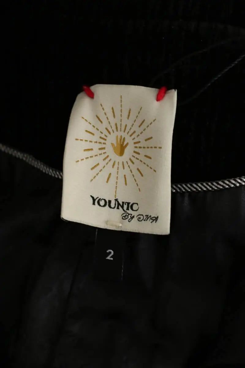 Blazer Younic By Dina Noir en Coton