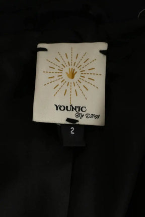 Blazer Younic By Dina Noir en Synthétique
