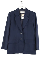 Blazer Yves Saint Laurent Bleu en Laine, taille M - Seconde Main