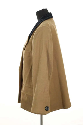 Blazer Yves Saint Laurent Camel en Laine