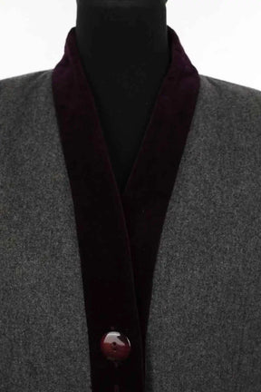 Blazer Yves Saint Laurent Gris en Laine