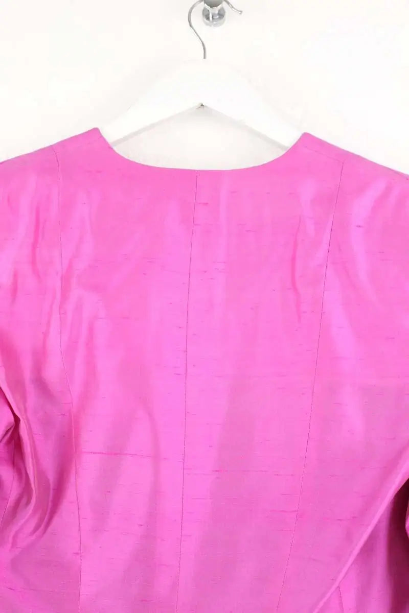 Blazer Yves Saint Laurent Rose en Soie
