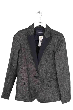 Blazer Zadig & Voltaire Doré en Synthétique, taille XS - Seconde Main