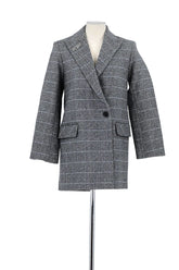 Blazer Zadig & Voltaire Gris en Laine, taille XS - Seconde Main