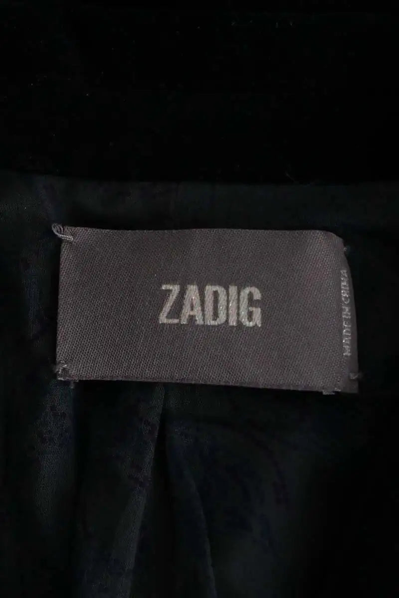 Blazer Zadig & Voltaire Noir en Laine