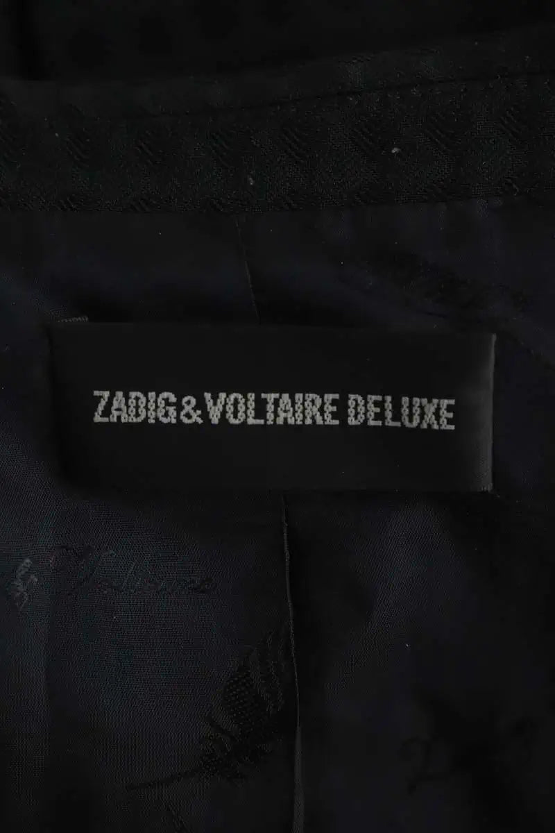 Blazer Zadig & Voltaire Noir en Polyester